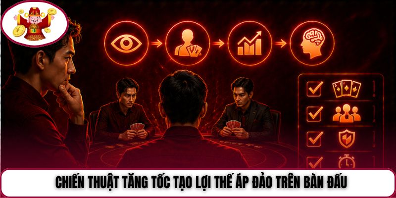 Chiến thuật tăng tốc tạo lợi thế áp đảo trên bàn đấu