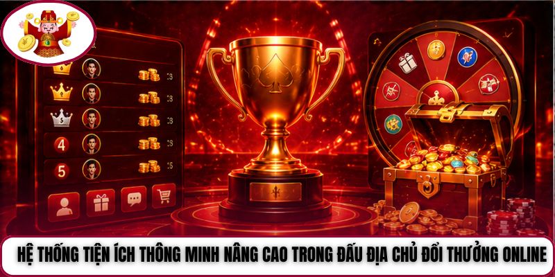 Hệ thống tiện ích thông minh nâng cao trong đấu địa chủ đổi thưởng online