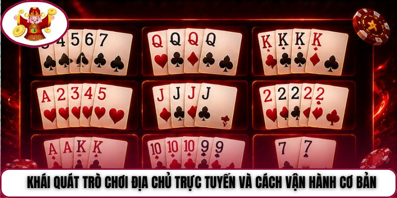 Khái quát trò chơi địa chủ trực tuyến và cách vận hành cơ bản
