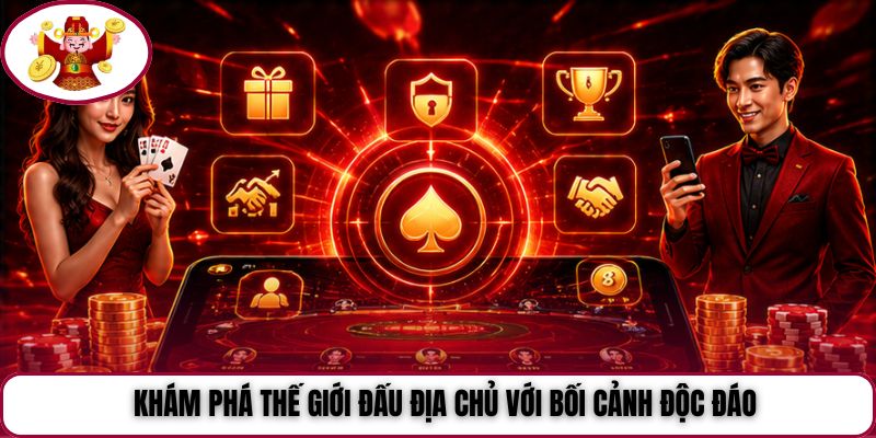 Khám phá thế giới đấu địa chủ với bối cảnh độc đáo