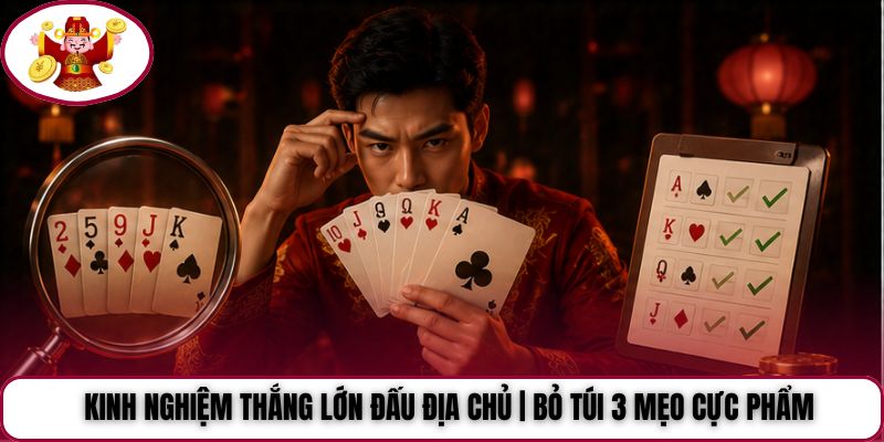 Kinh Nghiệm Thắng Lớn Đấu Địa Chủ | Bỏ Túi 3 Mẹo Cực Phẩm