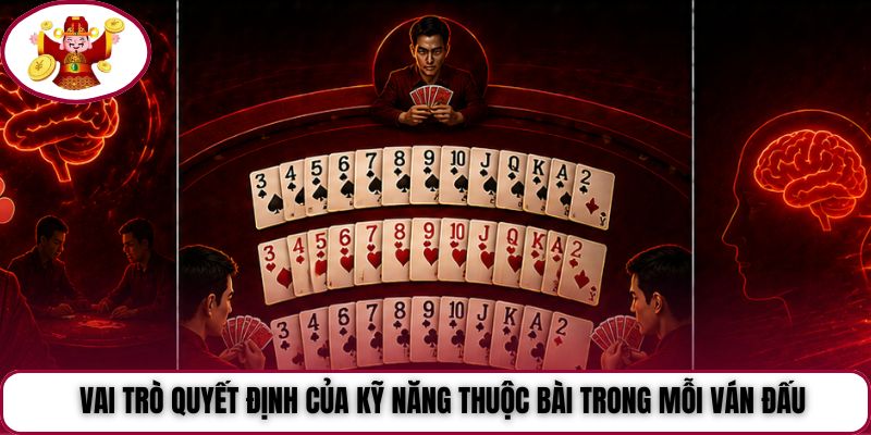 Vai trò quyết định của kỹ năng thuộc bài trong mỗi ván đấu